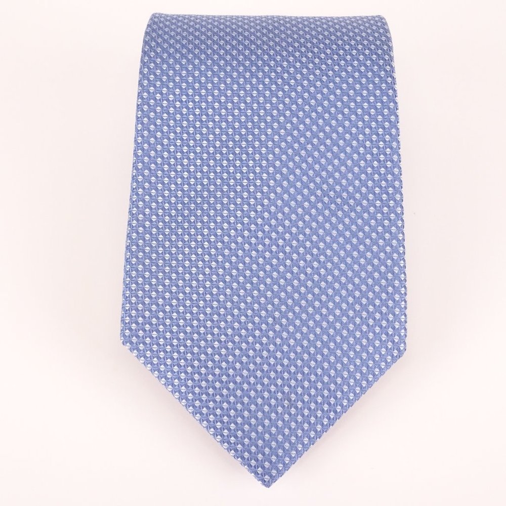 Jones New York Mens 100% Silk Necktie Blue